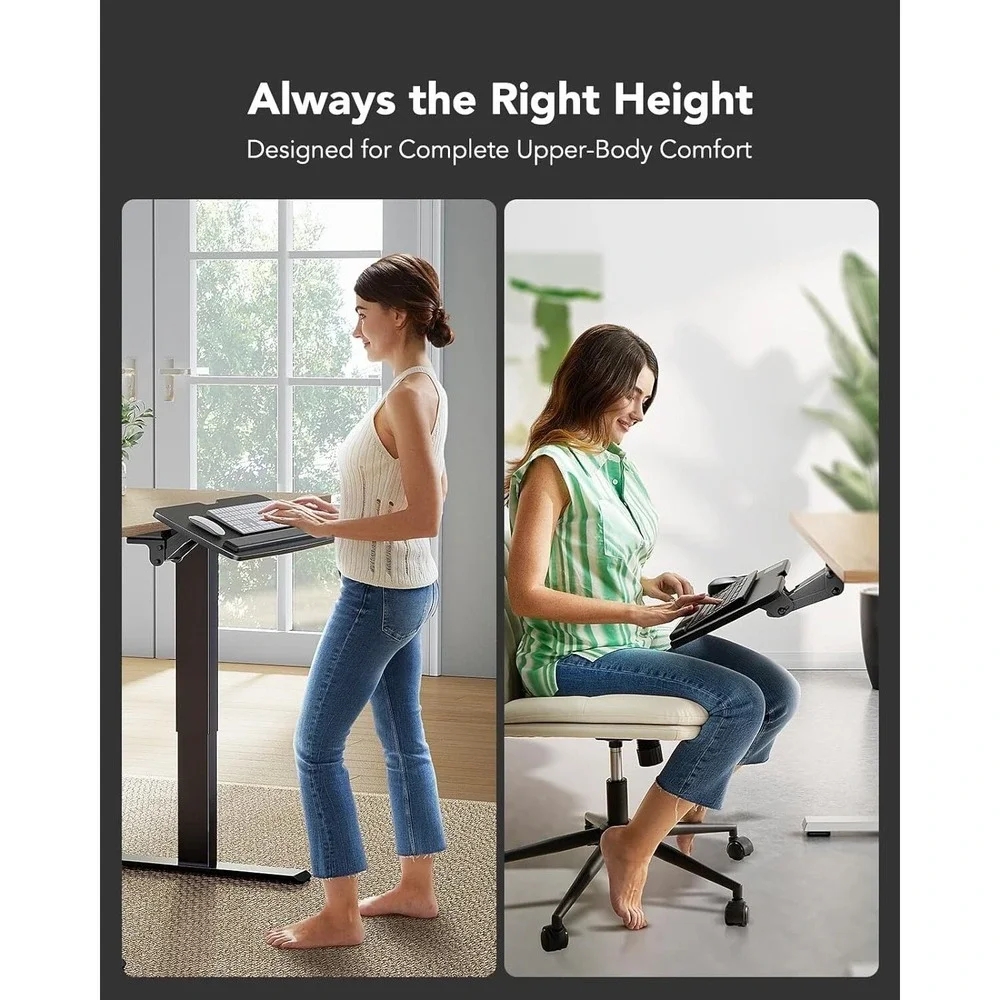 Huanuo Keyboard Tray Under Desk 360 Adjustable Ergonomic Sliding 25